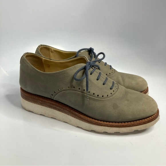 The office of Angela Scott leather sneakers Oxford shoes size 38 - Picture 1 of 8